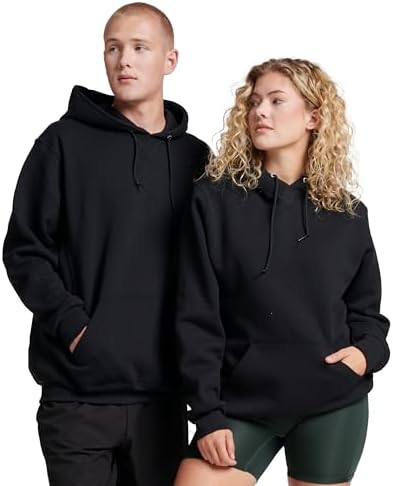 Russell Athletic mens Dri-power Fleece Hoodies Moisture Wicking Cotton Blend Relaxed Fit Sizes S-4x