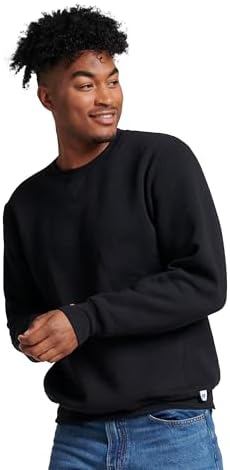 Russell Athletic Mens Dri-power Fleece Sweatshirts Moisture Wicking Cotton Blend Relaxed Fit Sizes S-4x