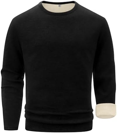 Sailwind Mens Wool Base Layer Long Sleeve Undershirts Crewneck Thermal Shirt