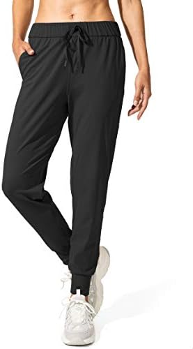 SANTINY Women's Joggers Pants Pockets Drawstring Running Sweatpants For Women Lounge Workout Jogging