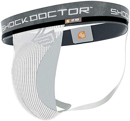 Shock Doctor Athletic Supporter Jockstrap For Sports Support Football Baseball Lacrosse & More Mens