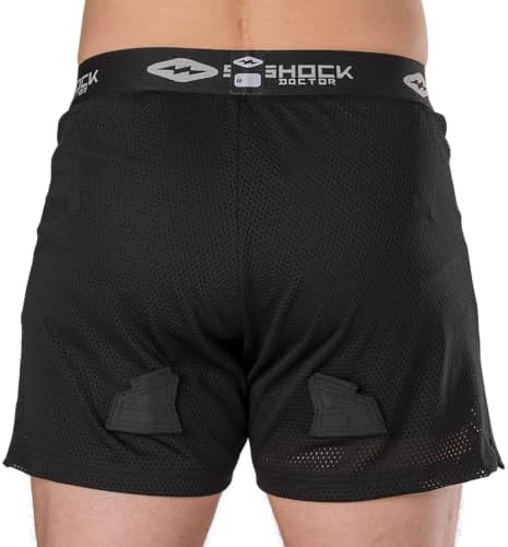 Shock Doctor Men’s Loose Hockey Short Supporter With BioFlex Cup Included. For Adult Men