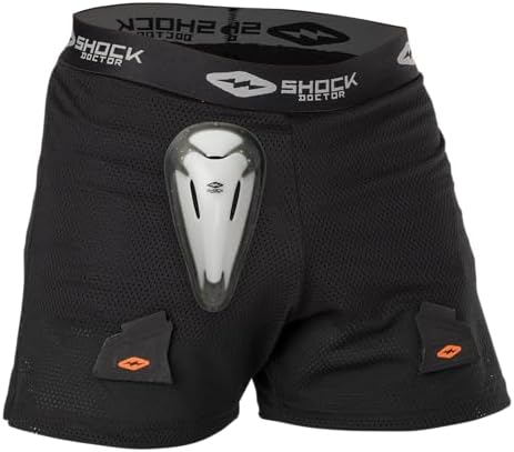 Shock Doctor Men’s Loose Hockey Short Supporter with BioFlex Cup Included. for Adult Men