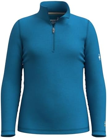 SmartWool Boys Classic Thermal Merino Base Layer 1/4 Zip (Toddler/Little Kid/Big Kid)