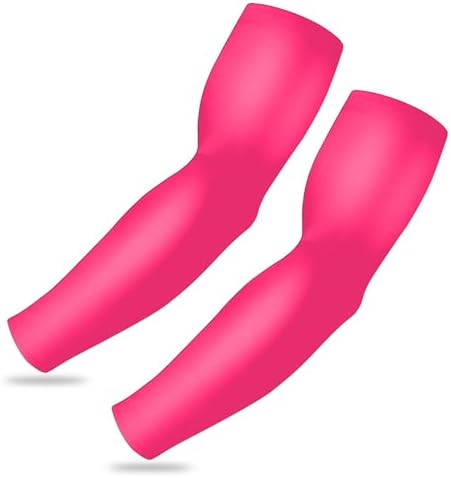Sports Compression Arm Sleeves for Men & Women - Youth Kids Arm Sleeve Baseball - Volleyball Sleeves & Basketball Sleeve