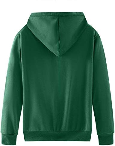 Spring&Gege Youth Solid Classic Hoodies Soft Hooded Full Zip Sweatshirts For Children (3-14 Years)