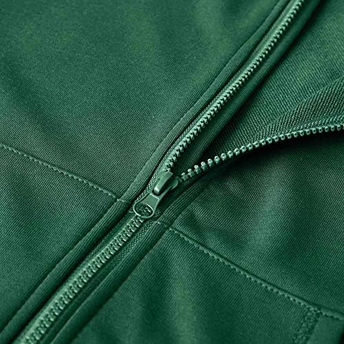 Spring&Gege Youth Solid Classic Hoodies Soft Hooded Full Zip Sweatshirts For Children (3-14 Years)