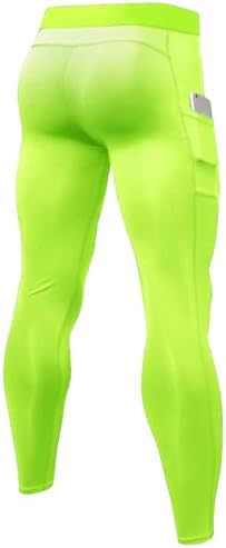 SPVISE Men's Compression Pants Cool Dry Athletic Leggings Workout Running Tights Active Spandex Sports Base Layer Yoga Pants