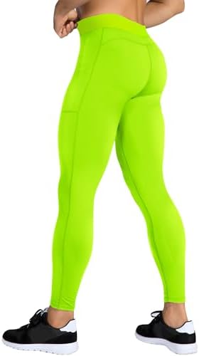 SPVISE Men's Compression Pants Cool Dry Athletic Leggings Workout Running Tights Active Spandex Sports Base Layer Yoga Pants