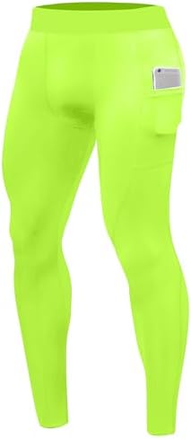 SPVISE Men's Compression Pants Cool Dry Athletic Leggings Workout Running Tights Active Spandex Sports Base Layer Yoga Pants