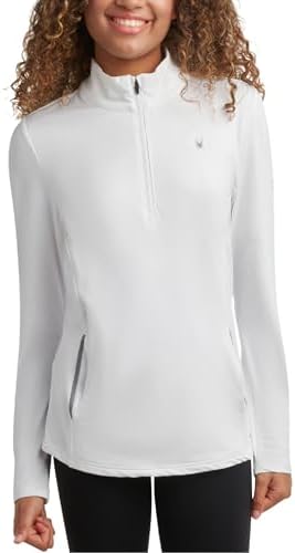 Spyder Womens Quarter Zip Pullover - Performance Fleece 1/4 Zipper Mock Neck Sweatshirt - Athletic Quarter Zip Pullover Women