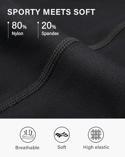 Stelle Girls 3"/4"/8" Bike Volleyball Shorts With Pockets Youth Athletic Yoga Dance Gymnastics Compression