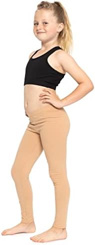 STRETCH IS COMFORT Oh So Soft Solid Youth Girls And Plus Size Leggings Comfortable Fit For Everyday Activities Size 2-16