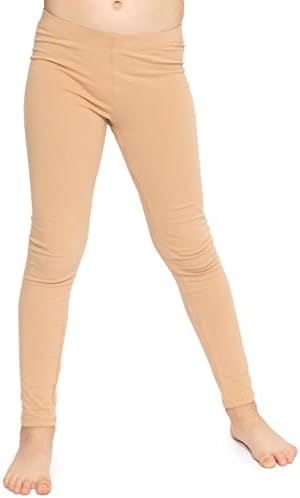 STRETCH IS COMFORT Oh So Soft Solid Youth Girls and Plus Size Leggings Comfortable Fit for Everyday Activities Size 2-16
