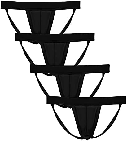 Summer Code Men's Athletic Supporter Performance Jockstrap Elastic Waistband Underwear