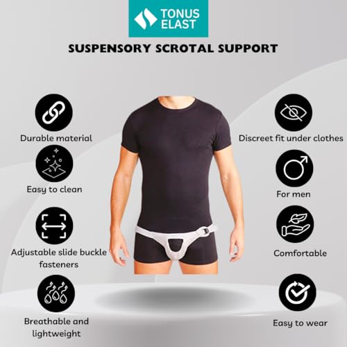 Suspensory Scrotal Support - Large