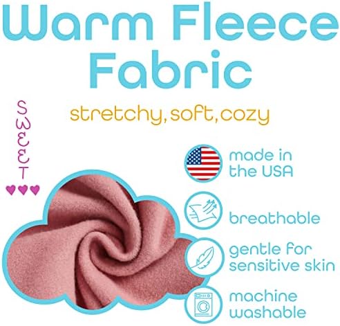 Sweet Hearts Girls Joggers Set - 2 Piece Fleece Pullover Girls Hoodies And Kids Sweatpants Athletic Sets: Made In USA (5-18)