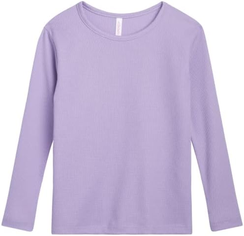 Sweet Hearts Girls Thermal Underwear Set - 6 Piece Waffle Knit Shirt And Long Johns Thermal Leggings: Made In USA (2T-16)