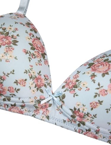 TAHARI Girls' 3-Pack Molded Wireless Bras