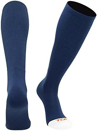 TCK Prosport Tube Socks Baseball Socks Softball Football Socks Durable and Moisture Wicking Over the Calf