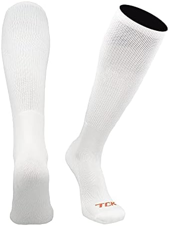 TCK Prosport Tube Socks Baseball Socks Softball Football Socks Durable and Moisture Wicking Over the Calf