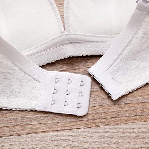 Teen Girls Seamless Bra Cotton Bras Adjustable Straps