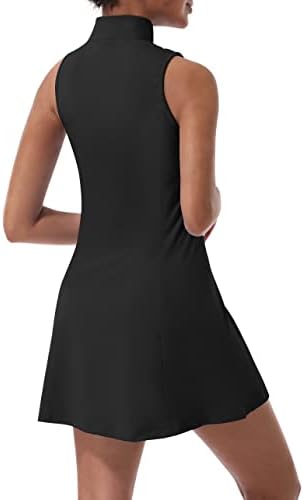 Tennis Dress For Women Tennis Golf Dresses With Built In Shorts And Pockets For Sleeveless Workout Athletic Dresses