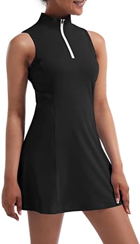 Tennis Dress For Women Tennis Golf Dresses With Built In Shorts And Pockets For Sleeveless Workout Athletic Dresses
