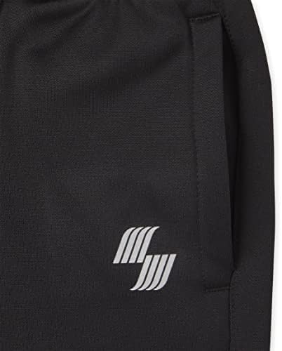 The Children's Place Active Jogger Pants 2 Pack Dark Gray/Heather Gray Large (10/12)