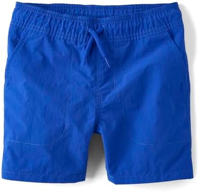 The Children's Place Boys' Quick Dry Pull on Jogger Shorts 5.5"