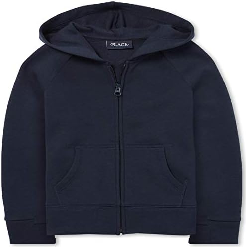 The Children's Place Uniform Fleece Zip Up Hoodie