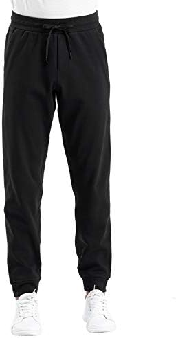 THE GYM PEOPLE Mens' Fleece Joggers Pants With Deep Pockets In Loose-fit Style