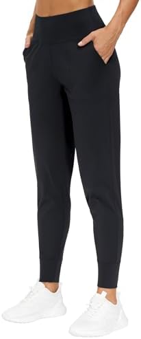 THE GYM PEOPLE Women's Joggers Pants Lightweight Athletic Leggings Tapered Lounge Pants For Workout Yoga Running