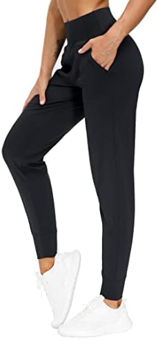 THE GYM PEOPLE Women's Joggers Pants Lightweight Athletic Leggings Tapered Lounge Pants for Workout Yoga Running