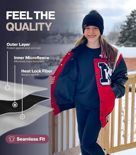 Thermajane Thermal Underwear For Kids Long Johns Girls Thermal Underwear Set Base Layer Kids Long Underwear