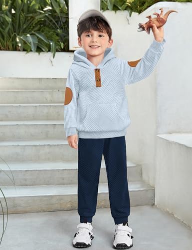 Toddler Baby Boy Clothes Long Sleeve Hoodie Sweatshirt Tops And Pants Sweatsuit Set Fall Winter Outfits 1-5T