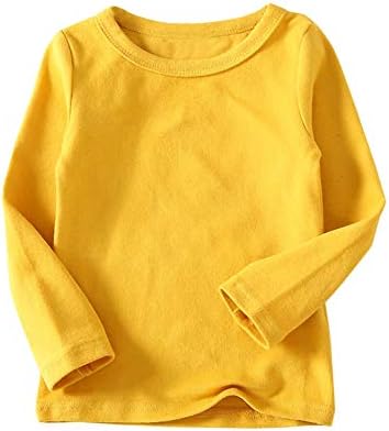 Toddler Boys Girls Thermal Underwear Long Sleeve T-shirt Leggings 2Pcs Kids Winter Base Layer Set 12Months-8Years