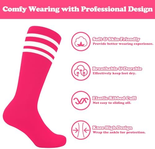 Toddler Soccer Socks Kids Soccer Socks Youth Soccer Socks Kids Baseball Socks Girls Softball Socks Boys Football Socks