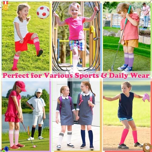 Toddler Soccer Socks Kids Soccer Socks Youth Soccer Socks Kids Baseball Socks Girls Softball Socks Boys Football Socks