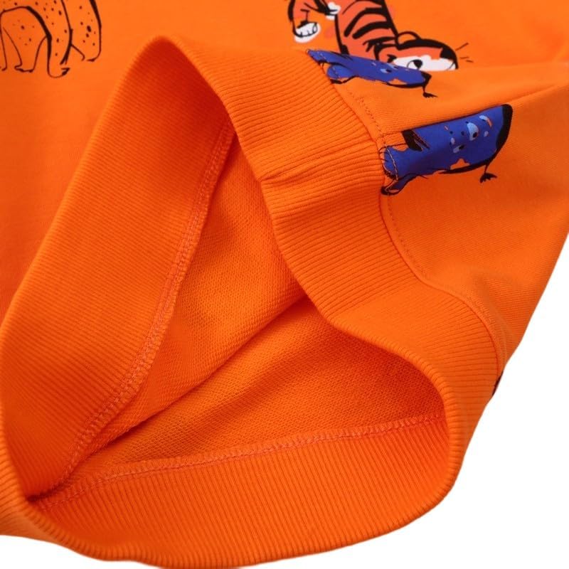 Toddler Sweatshirt Boys Long Sleeve Shirts Casual Kids Cotton Graphic Fall Winter Pullover Tee Tops Blouse