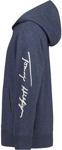 Tommy Hilfiger Boys' Long Sleeve Fleece Pull-Over Hoodie