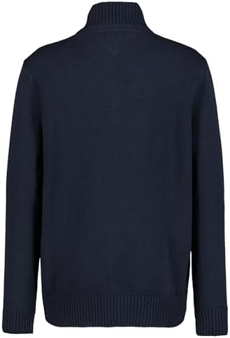 Tommy Hilfiger Boys' Long Sleeve Quarter Zip Sweater