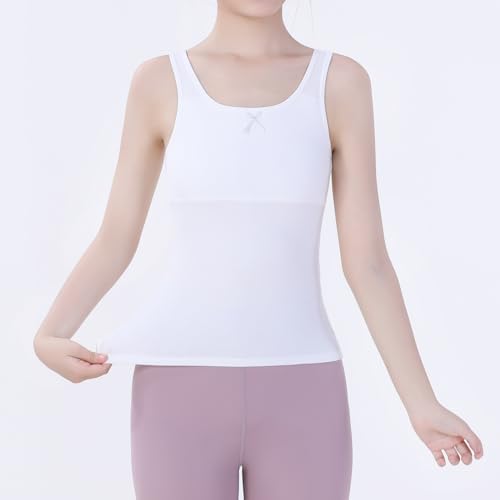 Training Bras For Teens Tween Cotton Bras Kids Crop Tank Tops For 7-12 Years