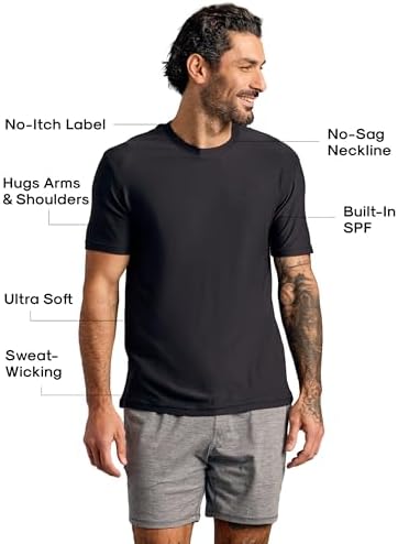True Classic Workout Shirts For Men – Mens Shirts & Muscle Shirt For Men Gym Shirts Tank Tops Men And Athletic Base Layer
