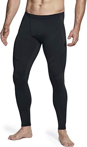 TSLA Men's Athletic Compression Pants Thermal Wintergear Running Tights Sports Leggings