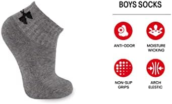 Under Armour Boys' Multi Pack Quarter Sock