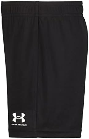 Under Armour Boys' Performance Soccer Short Elastic Waistband And Logo Detail