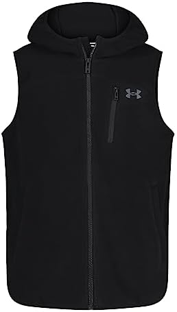 Under Armour Boys' Vest Zip-up Or Button-up Style Hooded Lightweight & Warm