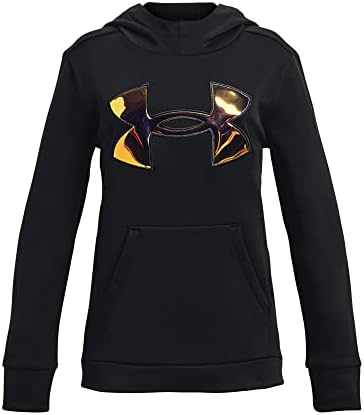 Under Armour Girls Armourfleece Iridescent Big Logo Hoodie