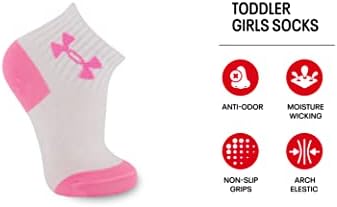 Under Armour Girls' Multi Pack Quarter Sock